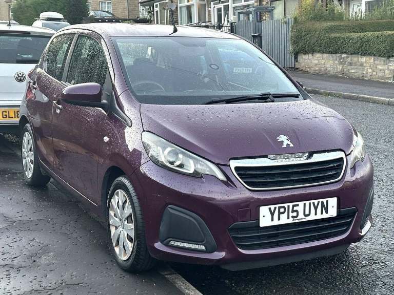 2015 Peugeot 108 1.0 Active 5dr HATCHBACK PETROL Manual