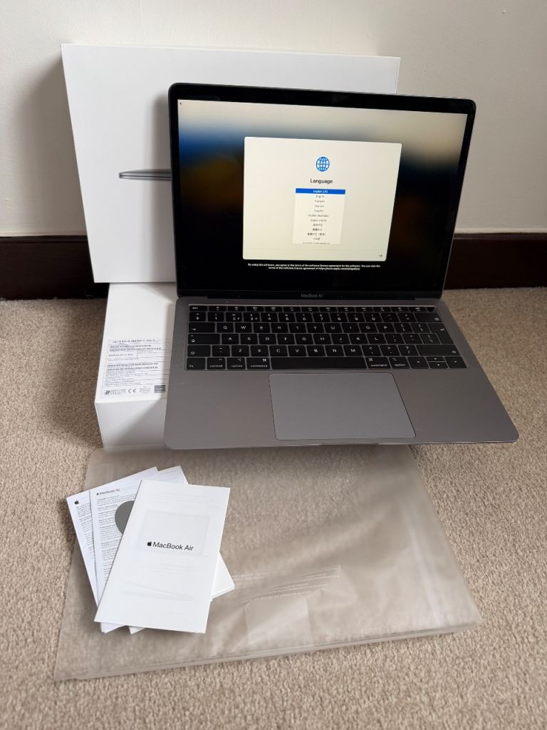 *BOXED* Apple MacBook Air 13" 2019 Space Grey 2.7GHz Core 128GB SSD i5 