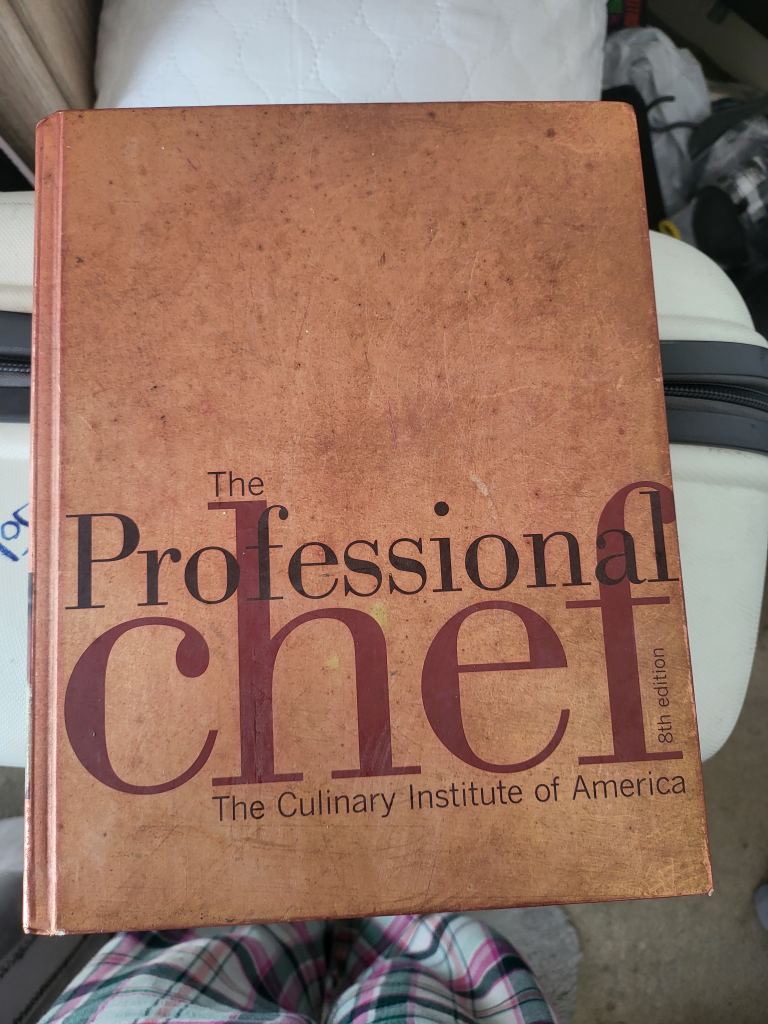 Professionals chef book 