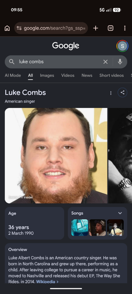Luke combs tickets Murrayfield - Saturday 25th July