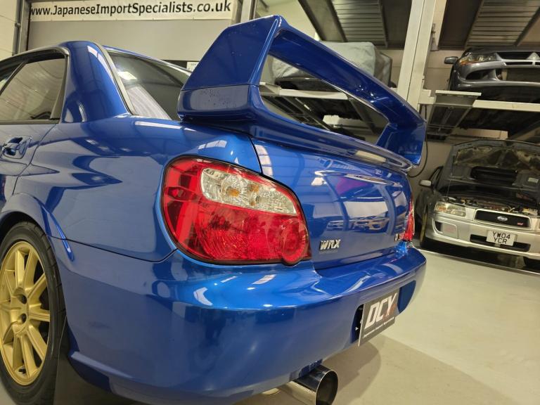 SUBARU IMPREZA WRX STI 2.0L JDM WIDE TRACK TWIN SCROLL Blue Manual Petrol 2004