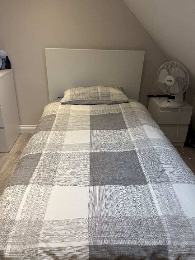 IKEA MALM SINGLE BED FRAME NO MATTRESS!