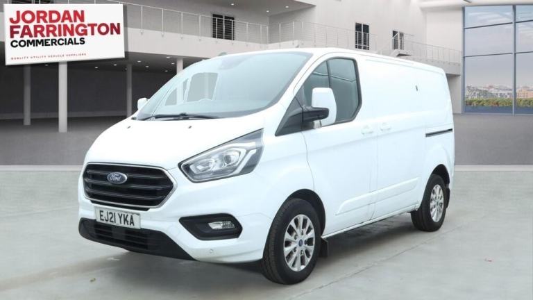 2021 21 reg FORD TRANSIT CUSTOM L1H1 LIMITED SPEC 170PS PANEL VAN WITH AIR-CON