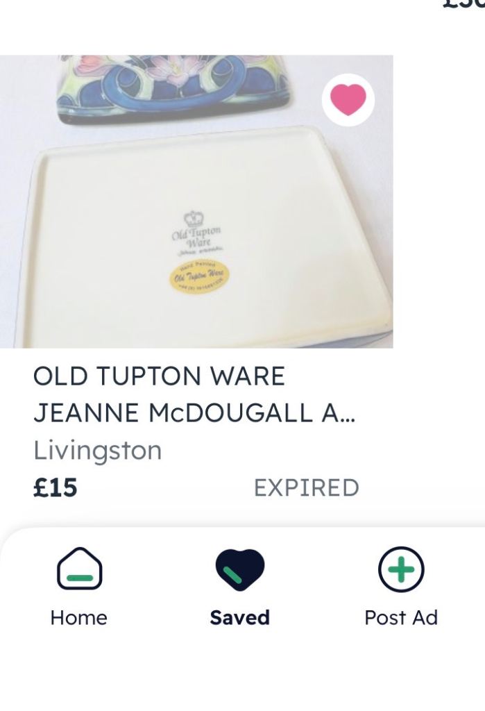 WANTED Old Tupton Ware snowdrop trinket dish