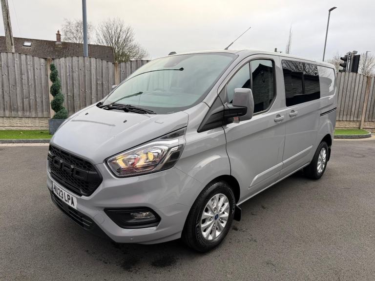 2023/23 FORD TRANSIT CUSTOM LIMITED SWB CREW VAN DOUBLE CAB "NO VAT"
