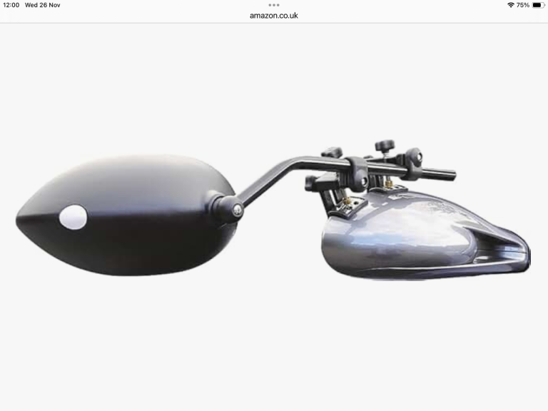 PAIR OF MILENCO AERO 2 TOWING MIRRORS with 2 spare flat mirror heads