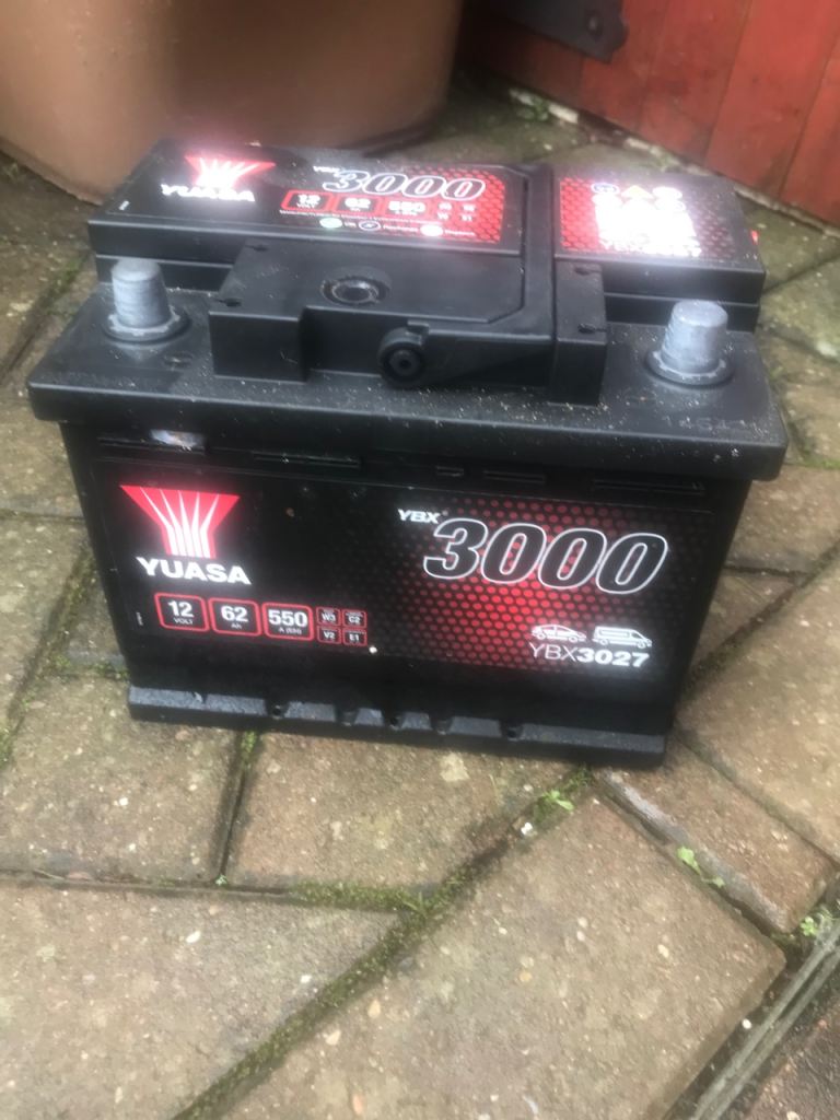 12 volt car battery