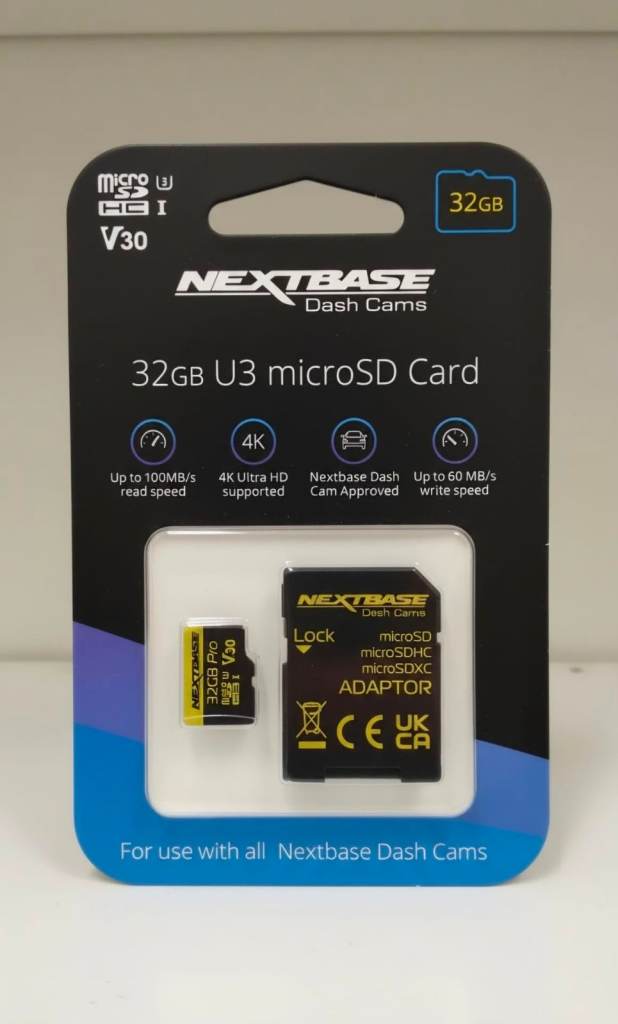 Nextbase 32GB MicroSD Card – Brand New