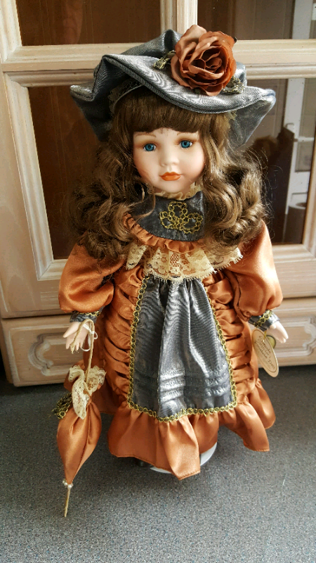 Antique porcelain dolls