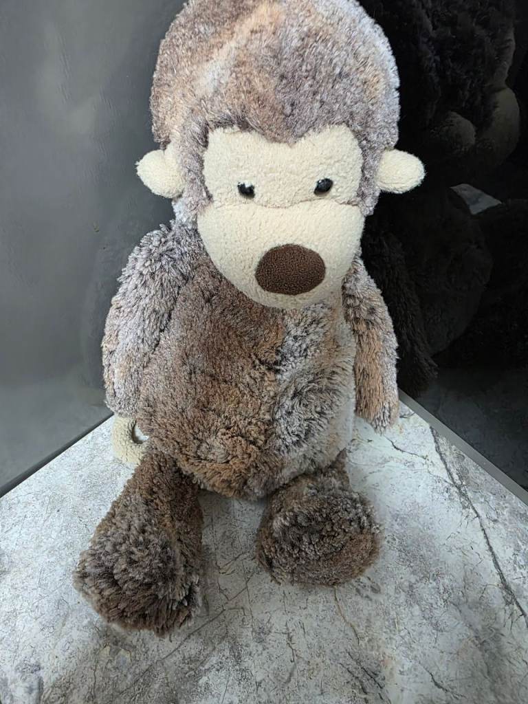 Jellycat  moss monkey 