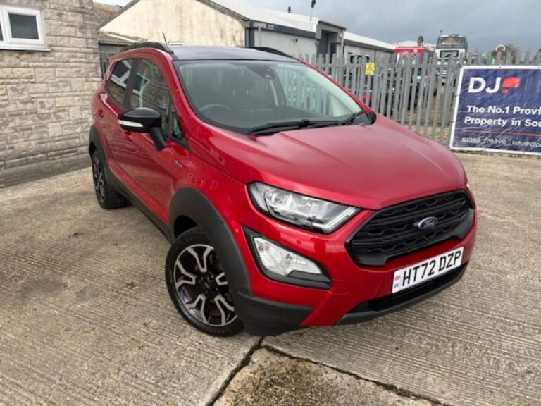 2023 Ford Ecosport Active 5 Door 1.0L Ford EcoBoost 125PS FWD 6 Speed Manual SUV Petrol Manual