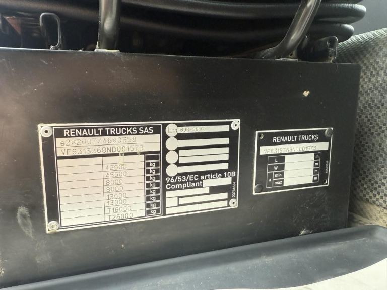 2022 RENAULT K440 8X4 32T TIPPER