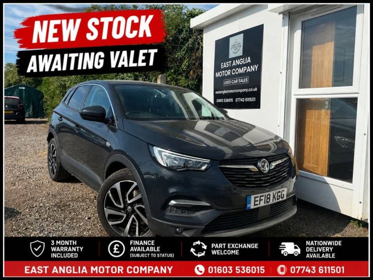 2018 Vauxhall Grandland X 1.6 Turbo D Elite Nav 5dr Auto HATCHBACK DIESEL Automatic