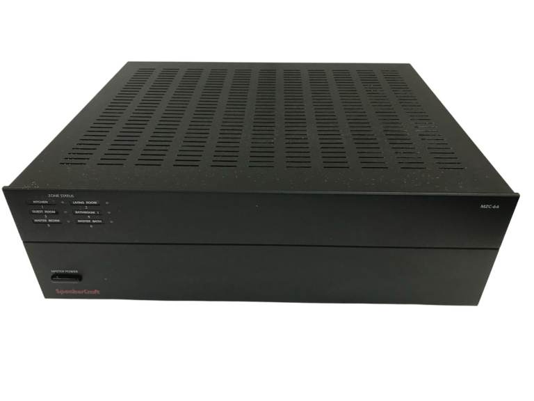 SpeakerCraft MZC-64 4-Zone / 6-Source Multi-Zone Amplifier Controller