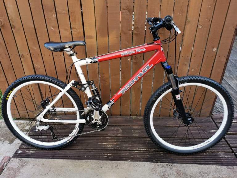 Kona Kikapu Nine Full Suspension Mountain Bike 