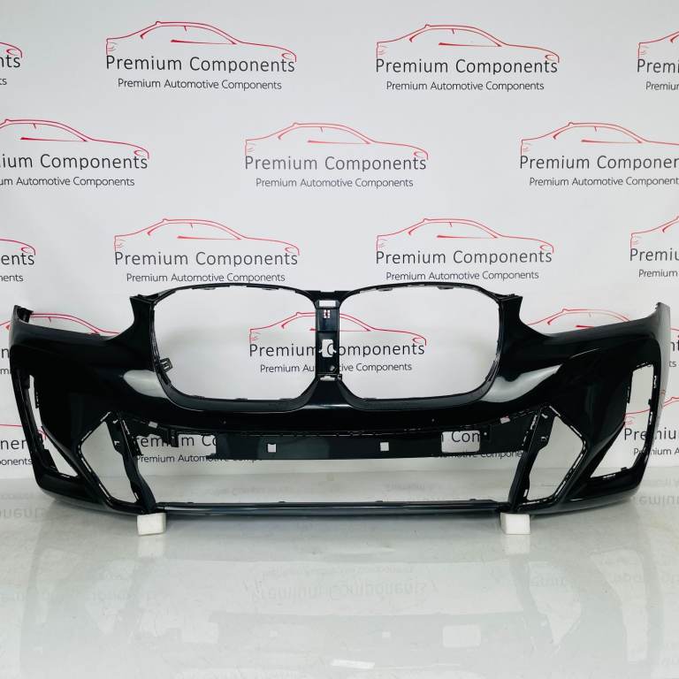 BMW X3 Front Bumper IX3 X4 G01 G08 G02 M Sport Genuine Black 2021-2024 [BF118]