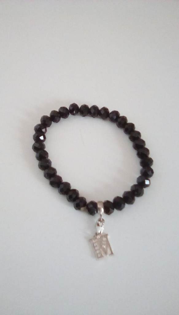 Initial M Bracelet