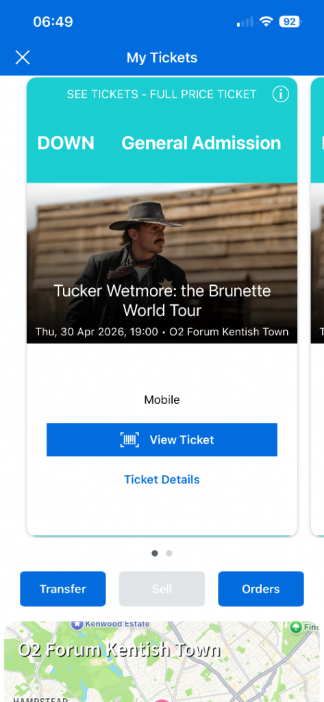 Tucker Wetmore 30th April 