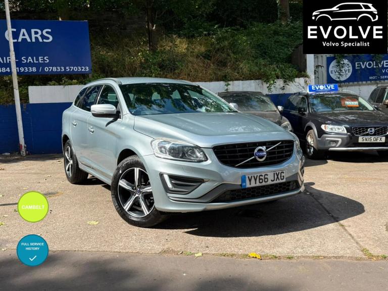 2016 Volvo XC60 2.0 D4 R-Design Nav SUV 5dr Diesel Auto Euro 6 (s/s) (190 ps) SUV Diesel Automatic