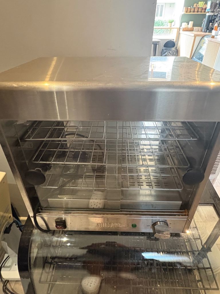 Buffalo Stainless Steel Food Warmer Display Cabinet