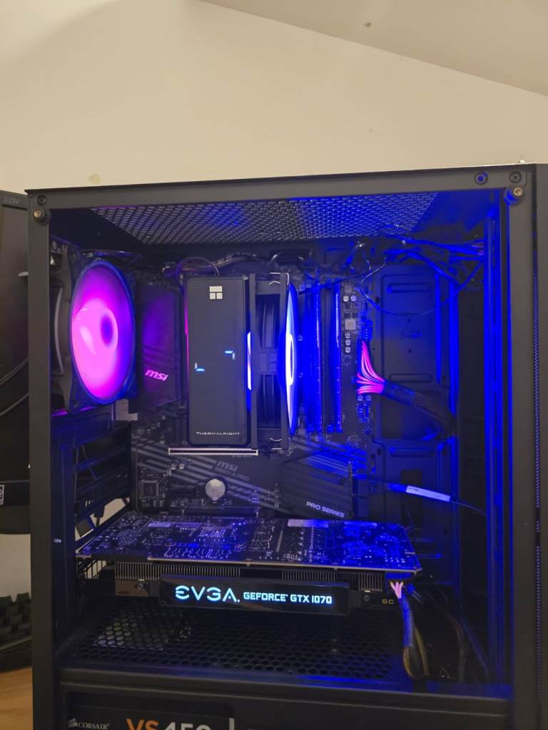 GAMING PC RYZEN 5 3600X GTX 1070 8GB 256GB NVME SSD 16GB RAM, GTA COD ...