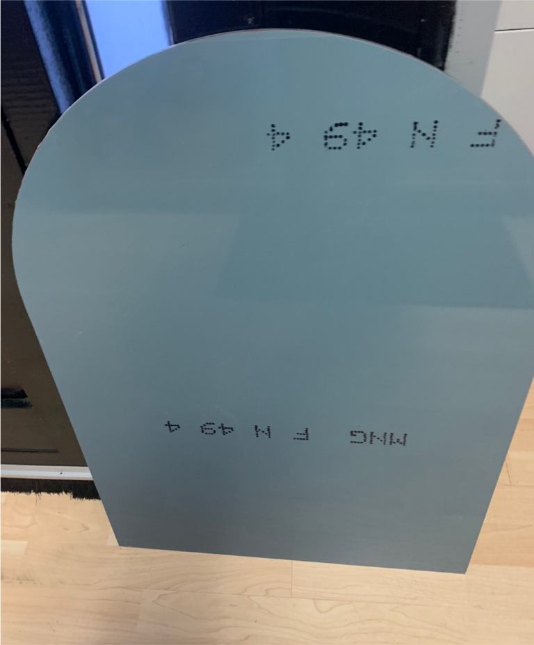 Arch Etched Mirror 30x21 inches 🪞 