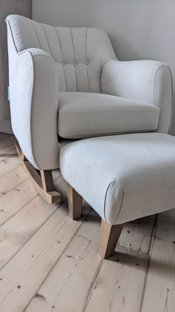 Mamas and Papas Hilston nursing chair & footstool