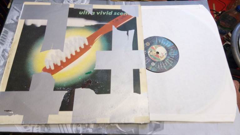ULTRA VIVID SCENE DR WES VINYL ALBUM  1988 EMBOSSED