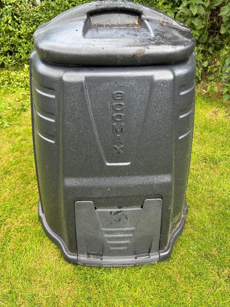 Eco-X Composter Bin – Black, Good Condition