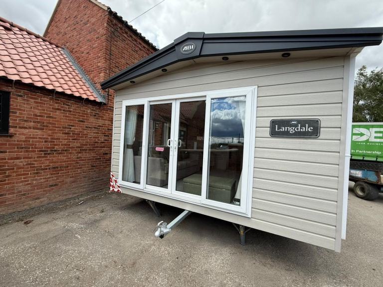 Static Caravan Brand new Abi Langdale 40x13 2bed DG/CH - Free UK Delivery 