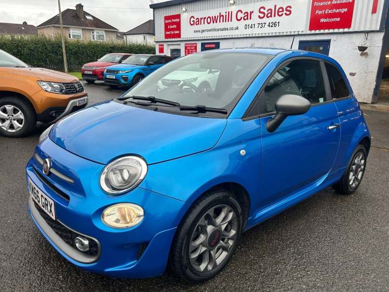 2016 Fiat 500 0.9 TwinAir S 3dr HATCHBACK Petrol Manual