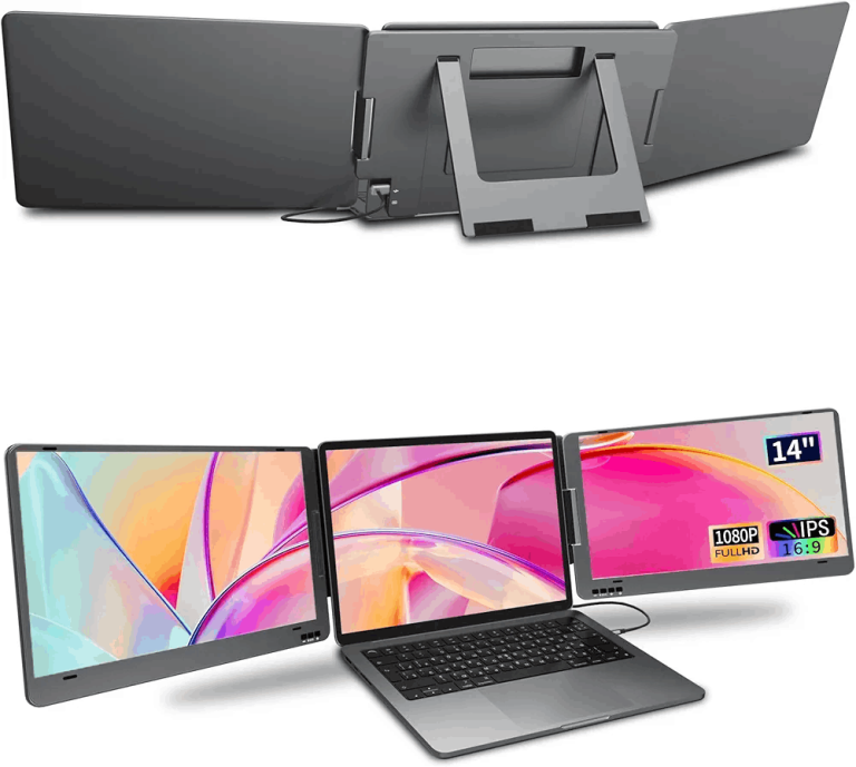Brand New Dual 14-inch USB Laptop Screens