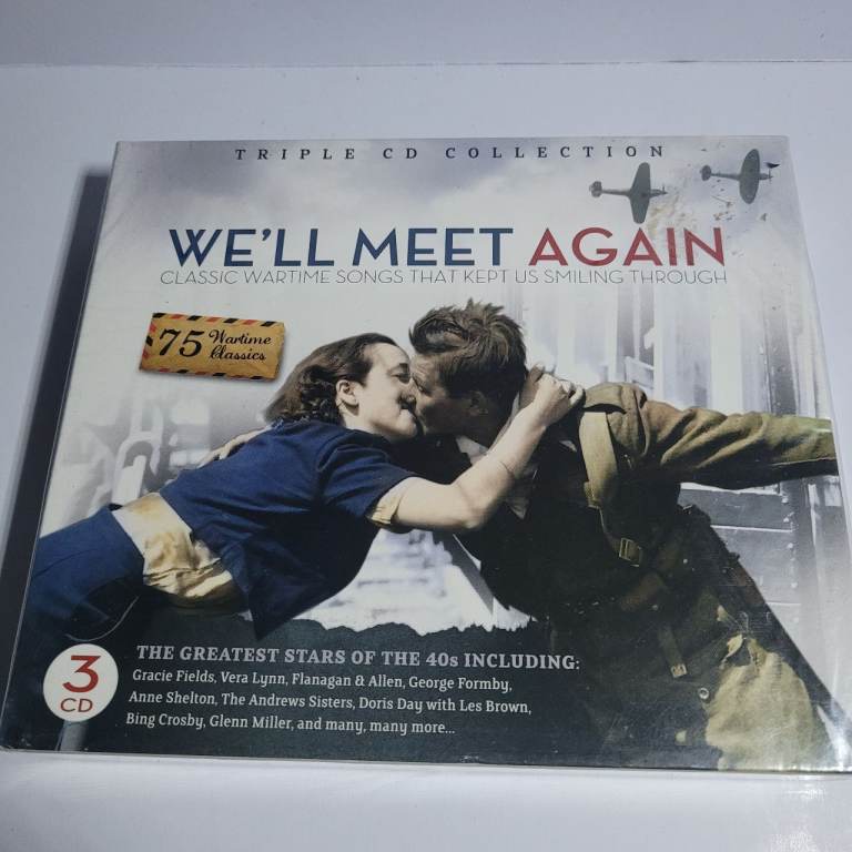 Various Artists  We'll Meet Again  New Sealed 3 Cd Box Set aa12