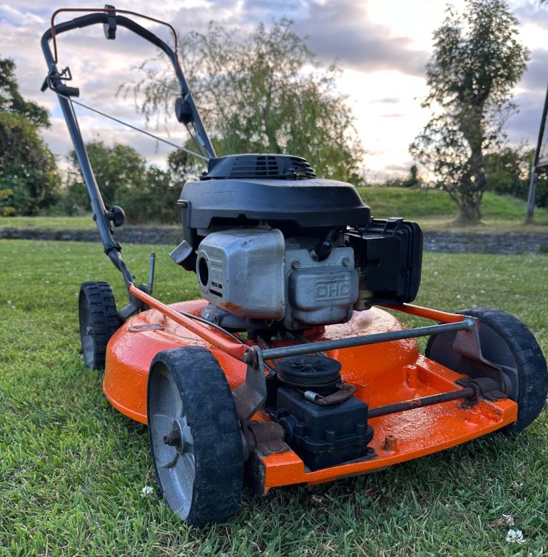 Honda 21”cut mulcher Husqvarna Pro alloy deck lawnmower Selfdrive fully serviced mower