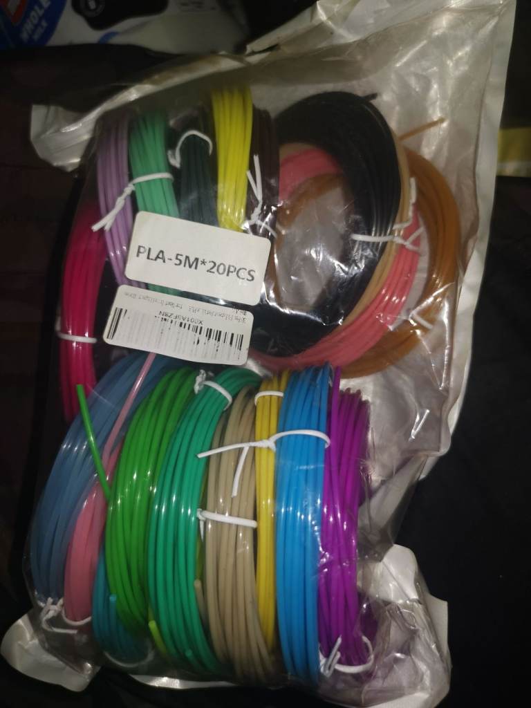 3d printer PLA filimemt. Many colours