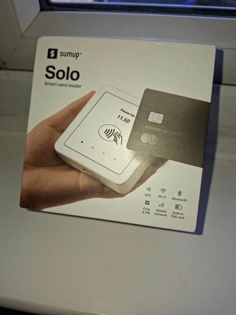 SumUp Solo Smart Card Reader - As Good As New