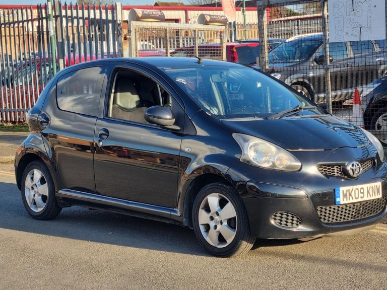 2009 Toyota AYGO 1.0 VVT-i Black 5dr [AC] MMT HATCHBACK Petrol Automatic