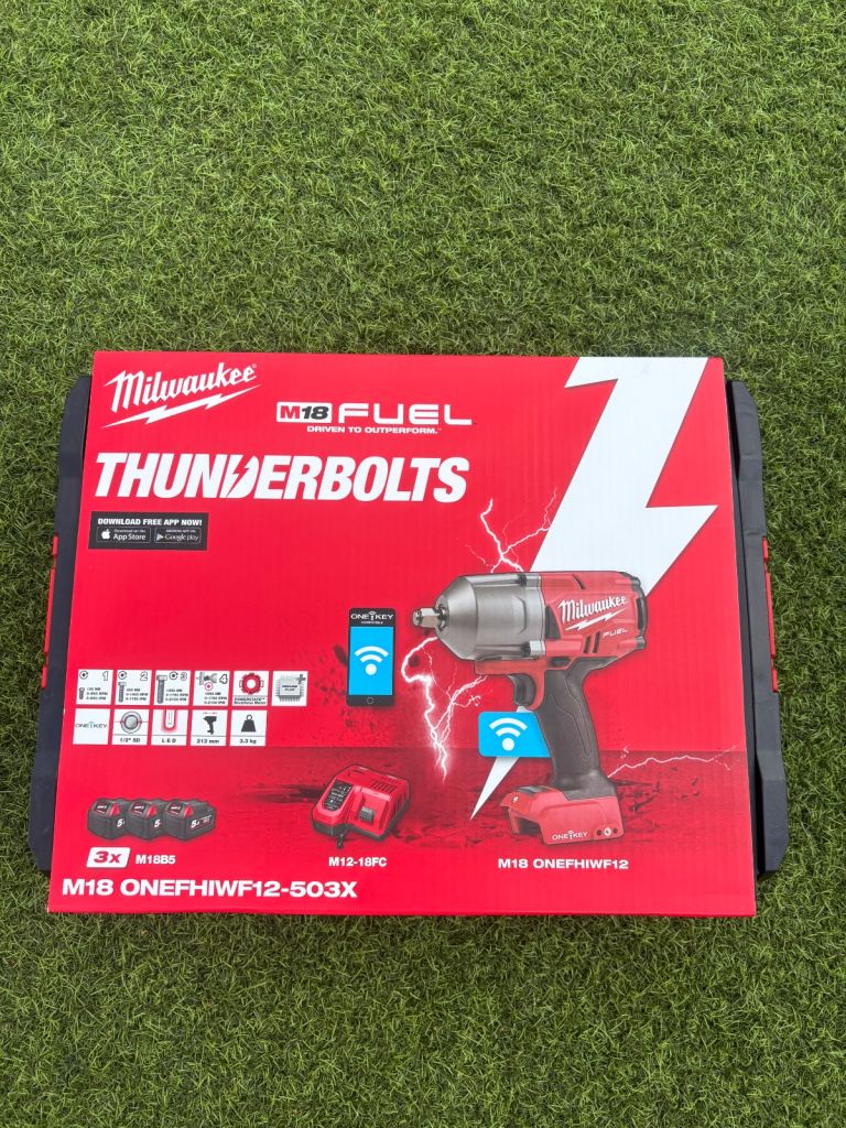 Milwaukee FUEL High Torque Impact Wrench 1/2” 3/4” BOX CARRY CASE ONLY M18 FHIWF12