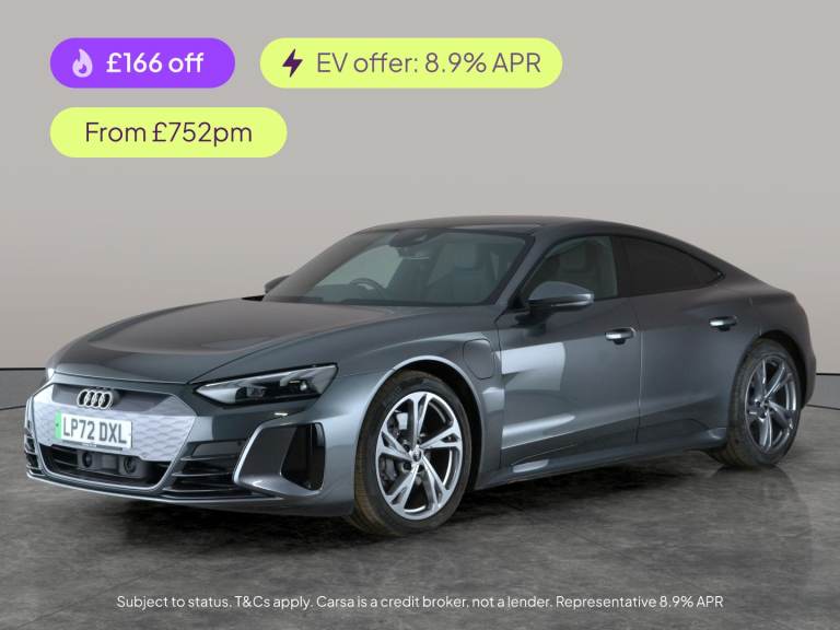 2022 Audi e-tron GT 390kW Quattro 93kWh 4dr Auto COUPE ELECTRIC Automatic