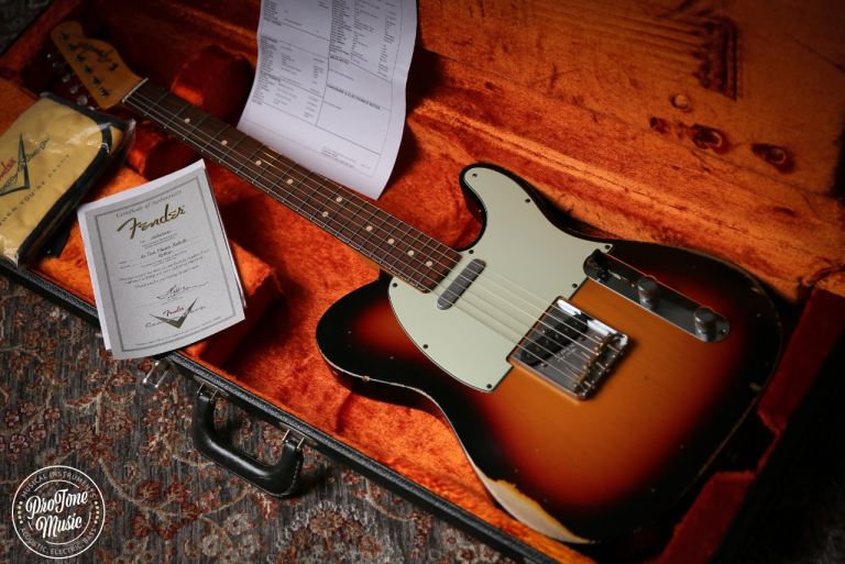 Fender Custom Shop 63' Heavy Relic Telecaster 3 Tone