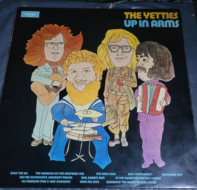 image for The Yetties Up In Arms Dorset Folk Group Vinyl Lp r2/15