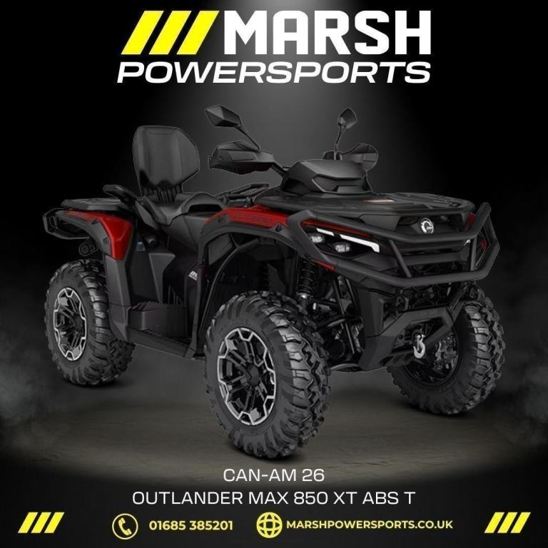Can-Am Outlander MAX 850 XT ABS T 2026 - Can-Am Dealer - Promotions Available