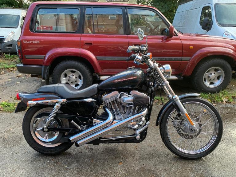  Harley-Davidson XL883 C SPORTSTER CUSTOM (CARBY) WITH STAGE 1 TUNE (10900 MLS 