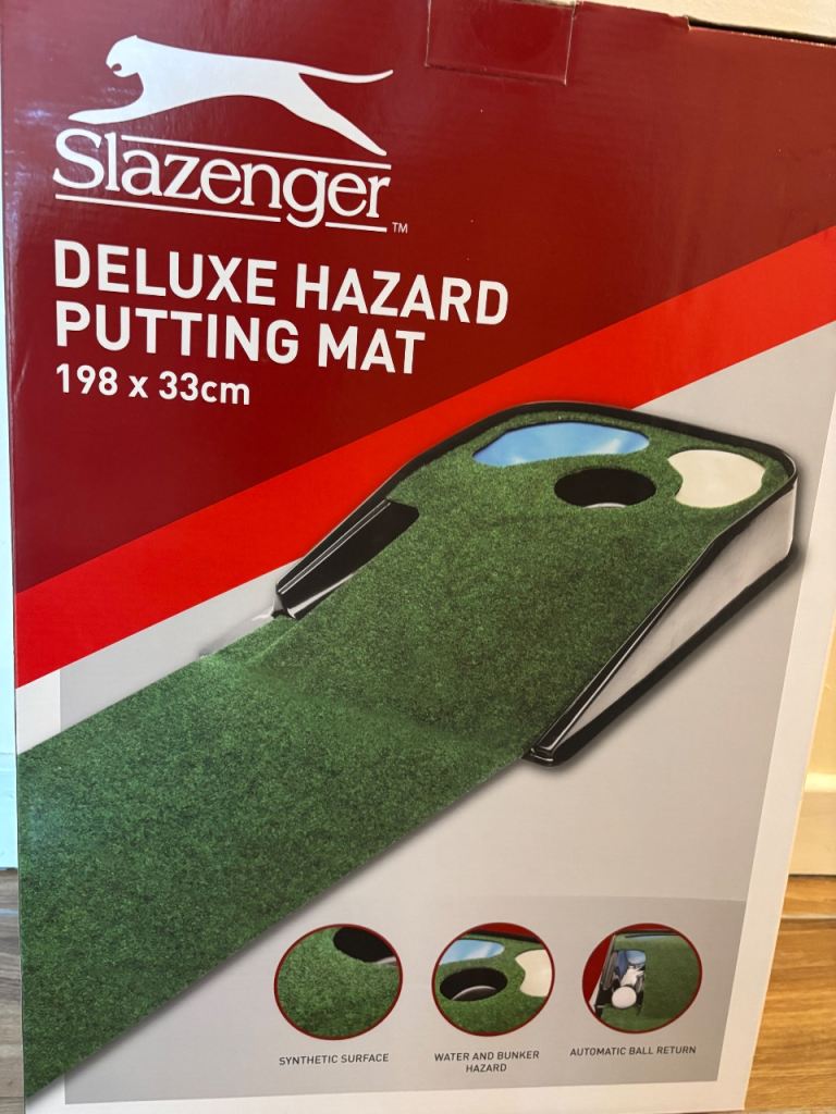 Golf Slazenger Deluxe Hazard Putting Mat