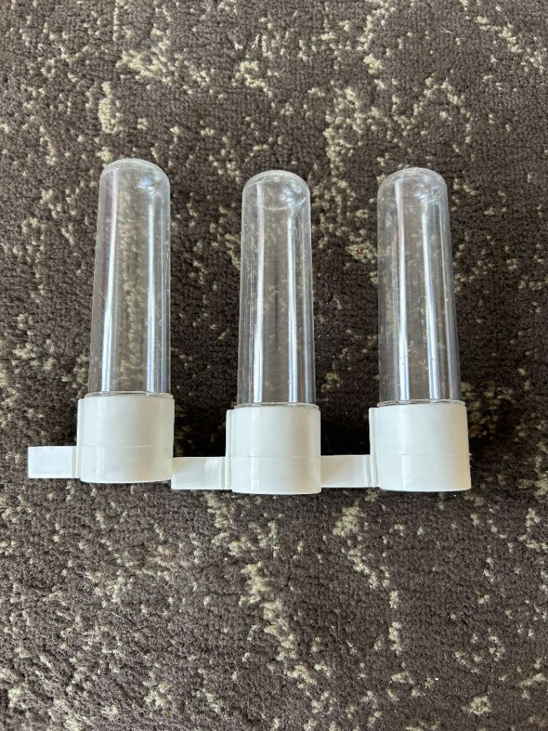 10x 110ml Bird cage water drinkers