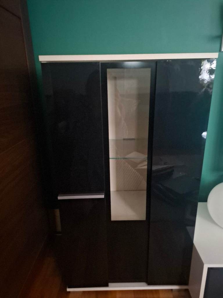 Cupboard with glass front