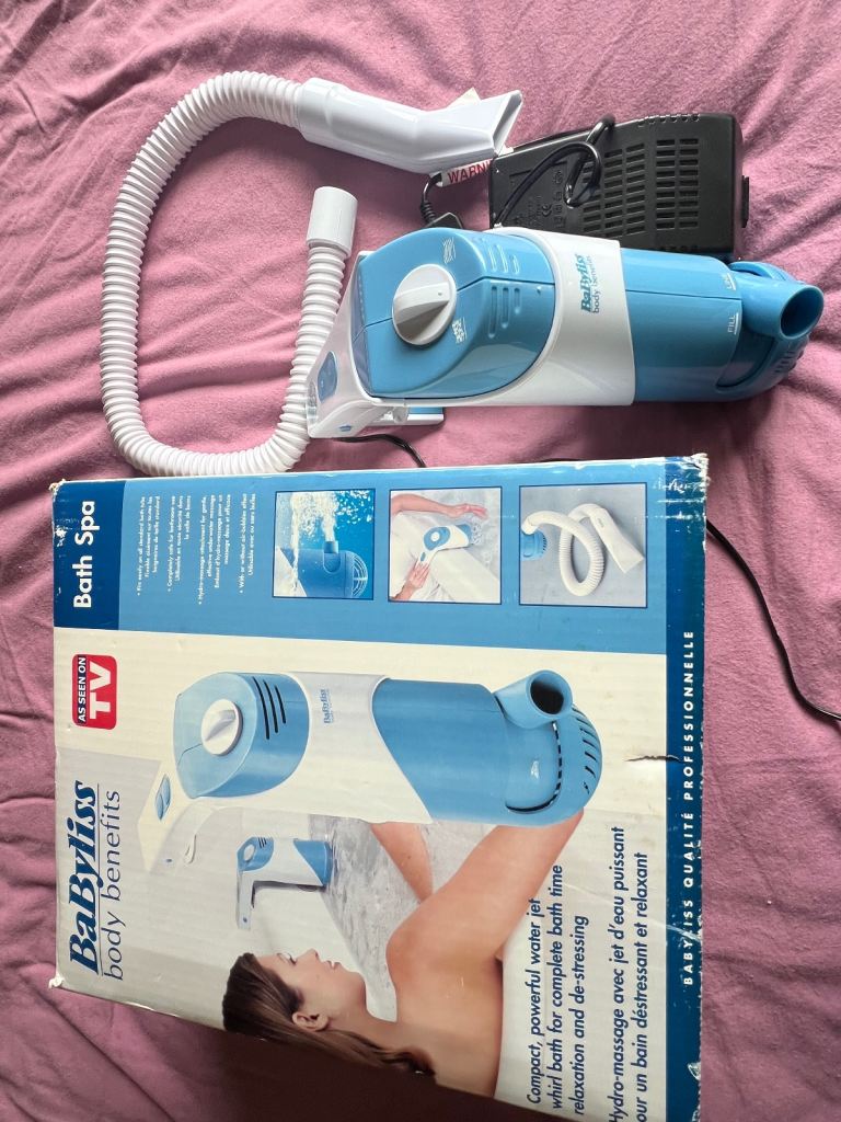Babyliss Home BATH SPA Bath Jacuzzi BaByliss body benefits