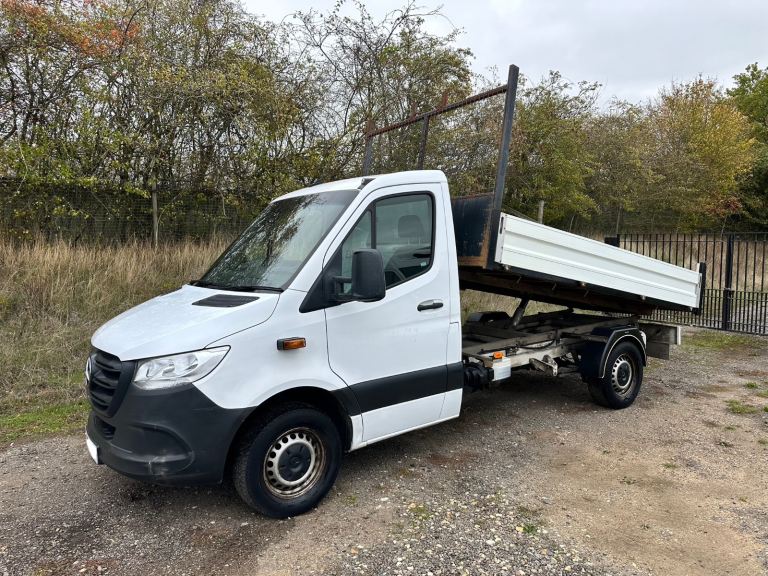 MERCEDES SPRINTER 314 CDI DIESEL 2019 19-REG TIPPER TRUCK ONLY 140,000 MILES FROM NEW