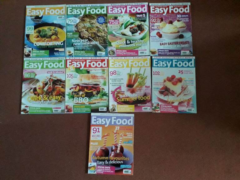 Easy Food Magazine 2011 (Complete 7 issues)