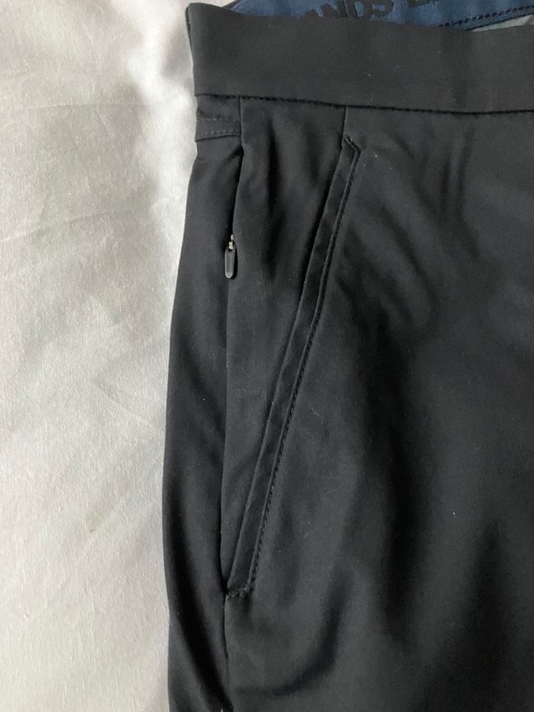 Men’s Lands End Black Trousers